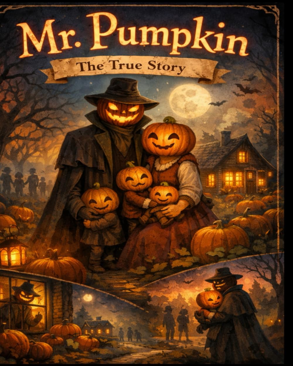 Mr. Pumpkin: A Gentle Halloween Bedtime Story for Kids: A Comforting Read-Aloud Story That Helps Children Understand Emotions, Boundaries, and Feeling Safe at Night (Mr. Pumpkin: True Stories)