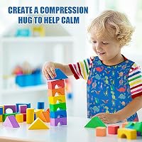 Nogsay Súlyozott Kompressziós Mellény Gyerekeknek 2-14 Év Autizmus ADHD SPD 6
