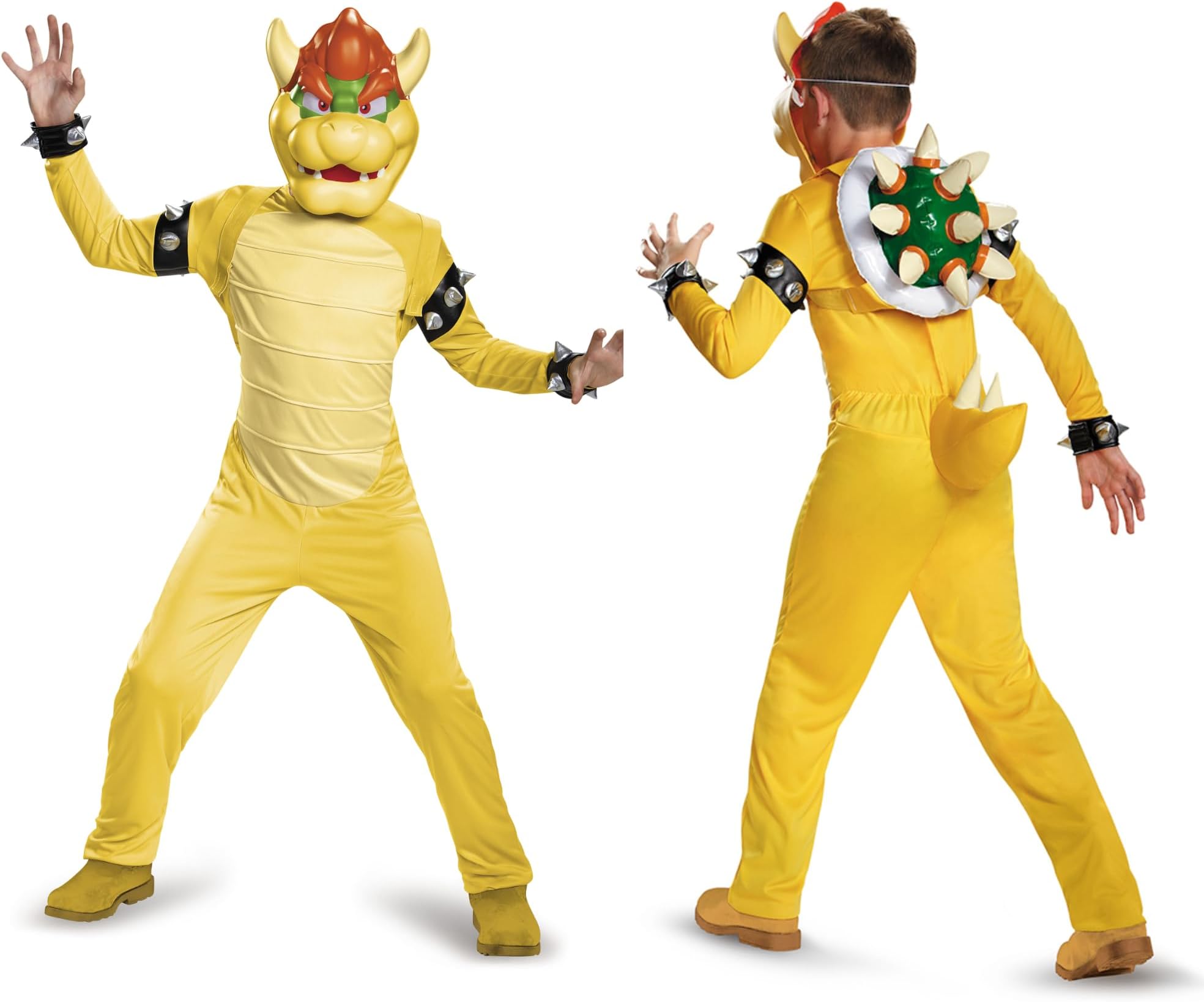 Disguise Bowser Deluxe Costume, Medium (7-8)