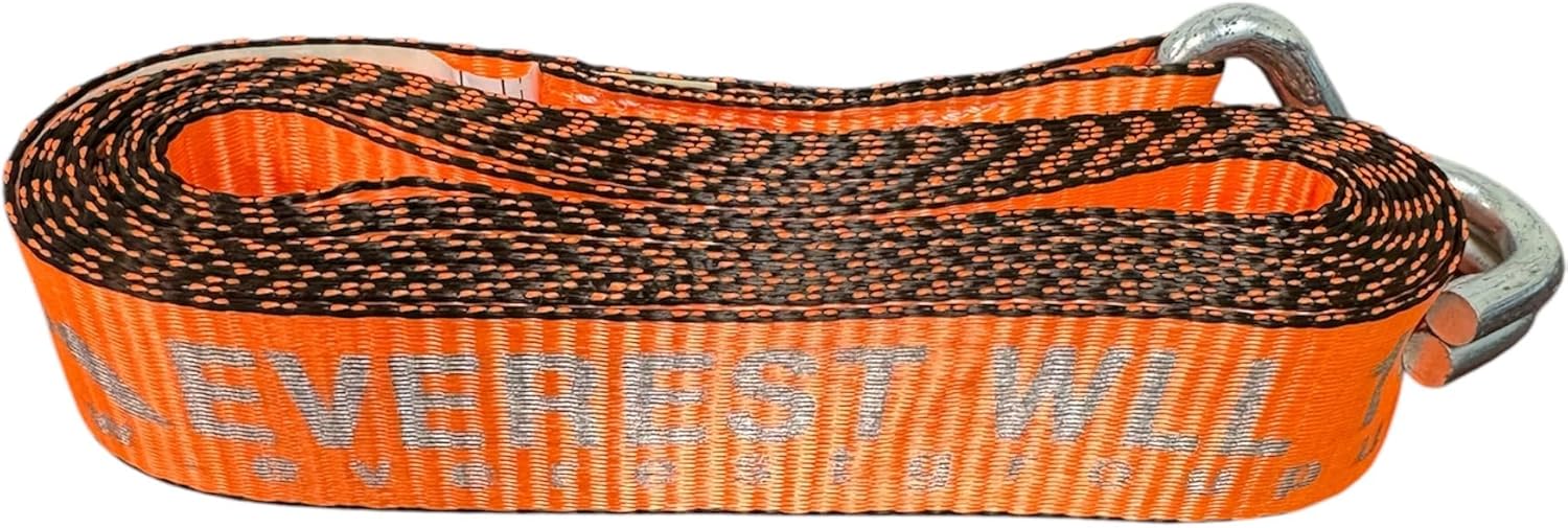Everest 4 Pack 1.5" x 15' Ergo Ratchet Tie Down Straps Break Strength 3,300LBS Ideal for Cargo, Truck, Motorcycle
