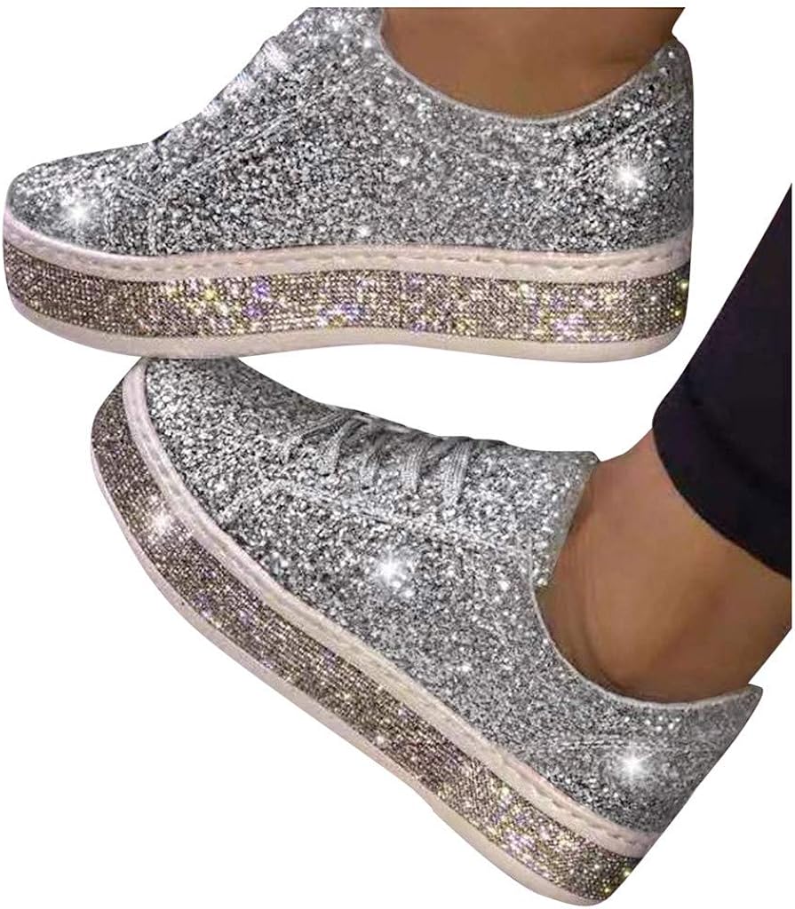 amazon glitter trainers