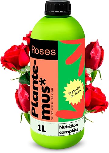 Engrais Liquide pour Rosiers et Plantes à Fleurs 1 L PLANTEMUS