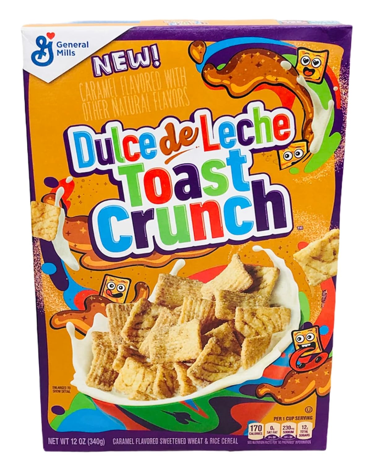 Dulce De Leche Toast Crunch Cereal 12 oz General Mills ( 2