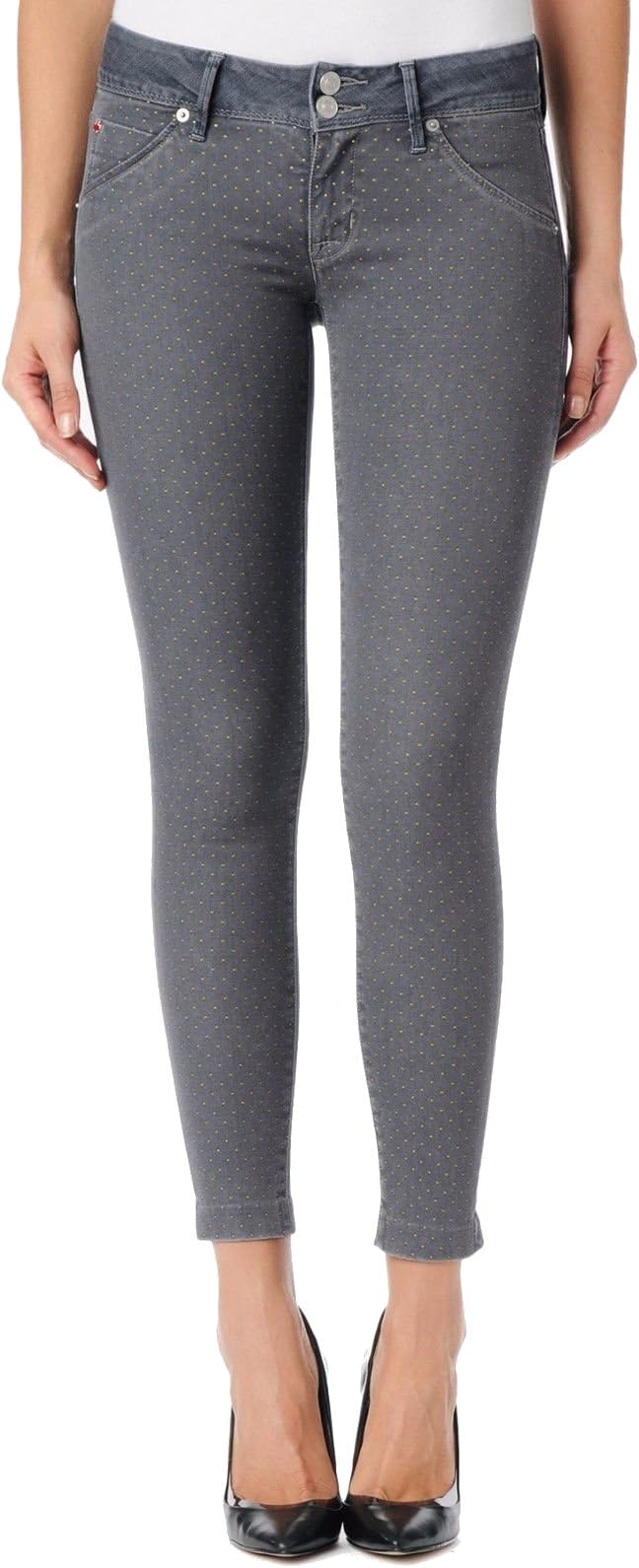 Newregular Hudson Women's Collin Vice Versa Skinny Denim Jeans in Satellite