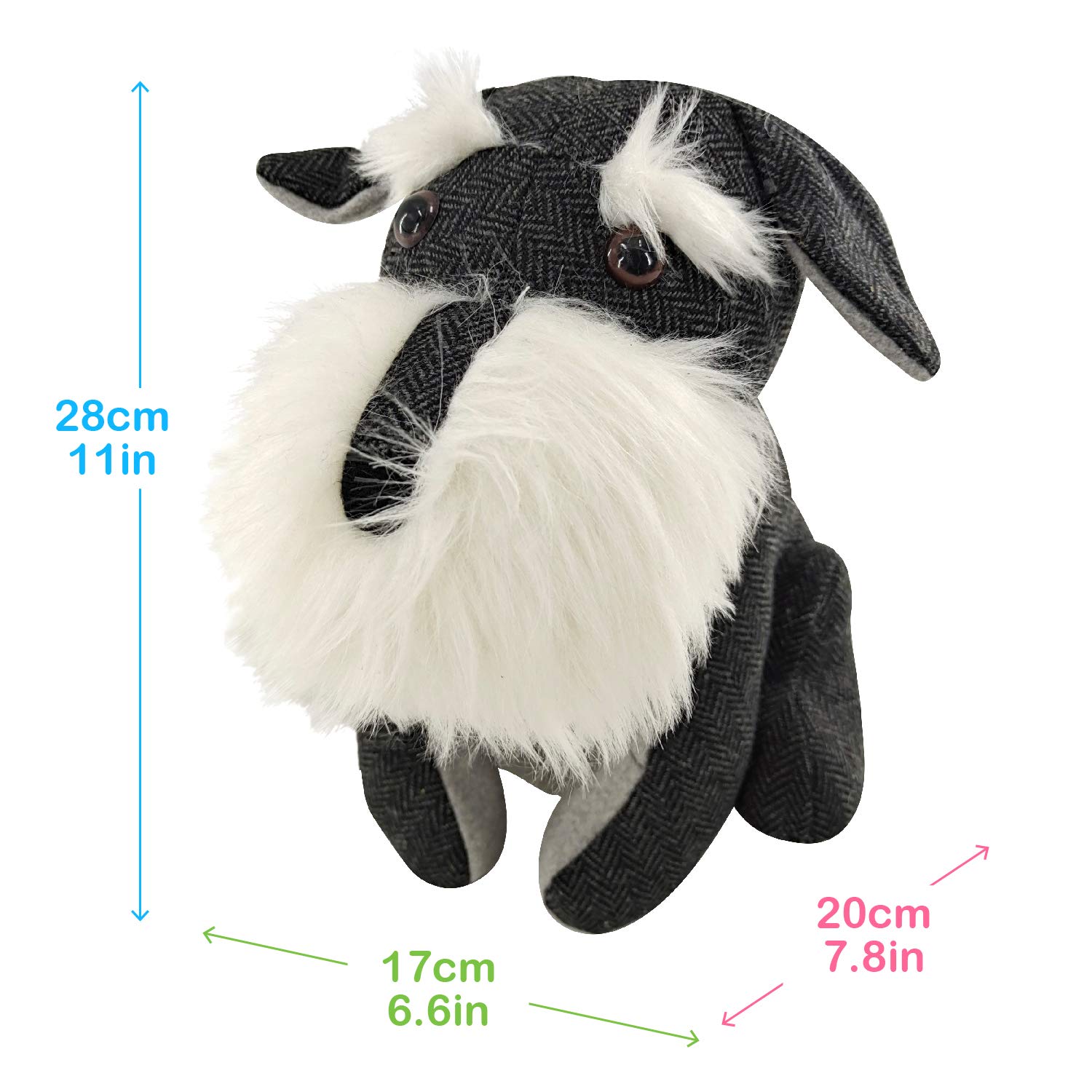 アイアン　ドアストッパー◾️テリア　シュナウザー　犬 Amazon.co.jp: インテリアファブリック 犬用ドアストッパー
