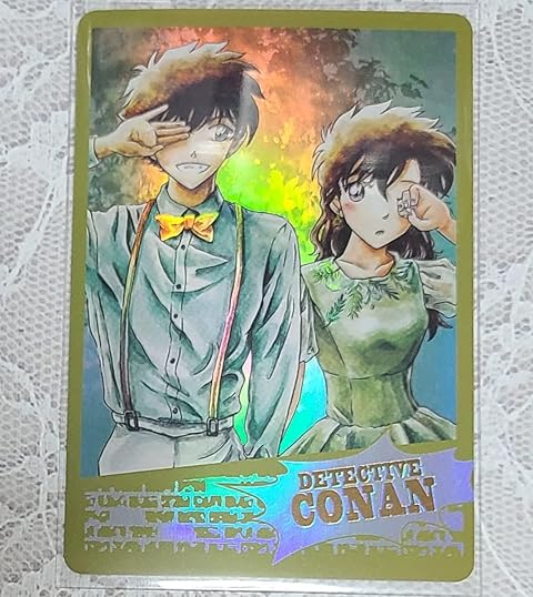 コナン メタリックカード カード 怪盗キッド 黒羽快斗 中森青子