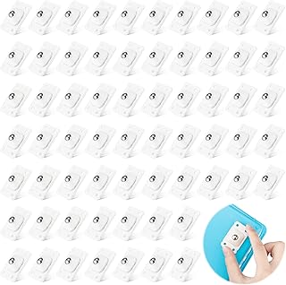 64 Pcs Self Adhesive Caster Wheels, 360 Degree Rotation Mini Self Adhesive Stainless Steel Paste Universal Wheel, Rotation Sticky Pulley for Storage Box Furniture Bins Bottom Trash Can Caster