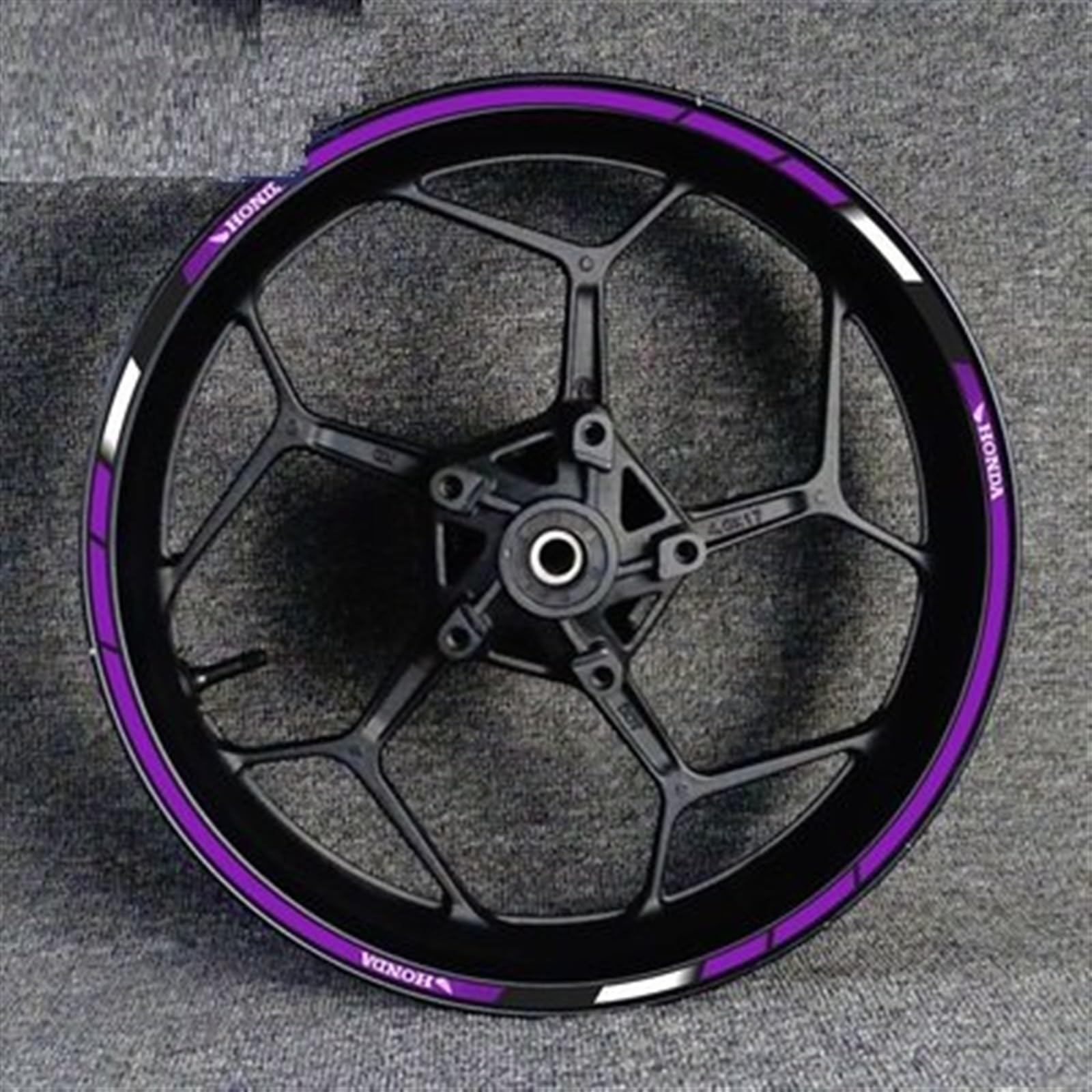 Thick Edge Outer Rim Sticker Stripe Wheel Decals for REPSOL HRC CBR250RR CBR400RR CBR600RR CBR1000RR(Color17)