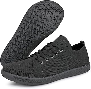 Barfußschuhe Damen Herren Breite Zehenbox Wasserschuhe Barfußtrainer Frauen Männer zum Wandern Laufen Fitnessstudio Strand Surfen Fahren
