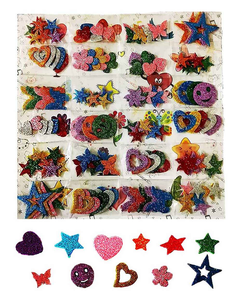 24 Packets DIY Art and Craft Hobby Decoration Items for All Age School, Home, Birthday Gifts and Return Gift Ideas (24 Assorted Packets 5 Each) 24 Packets DIY Art and Craft Hobby Decoration Items for All Age School, Home, Birthday Gifts and Return Gift Ideas (24 Assorted Packets 5 Each)