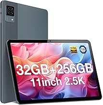 DOOGEE T30 Ultra, 32GB + 256GB (2TB TF), 2.5K Tablet 11 Inch Helio G99 Android 14 Tablet, 8580mAh Ultra-thin 7.6mm Tablet Battery, 16MP+8MP, 4 Hi-Res Audio Speakers, Dual 4G LTE