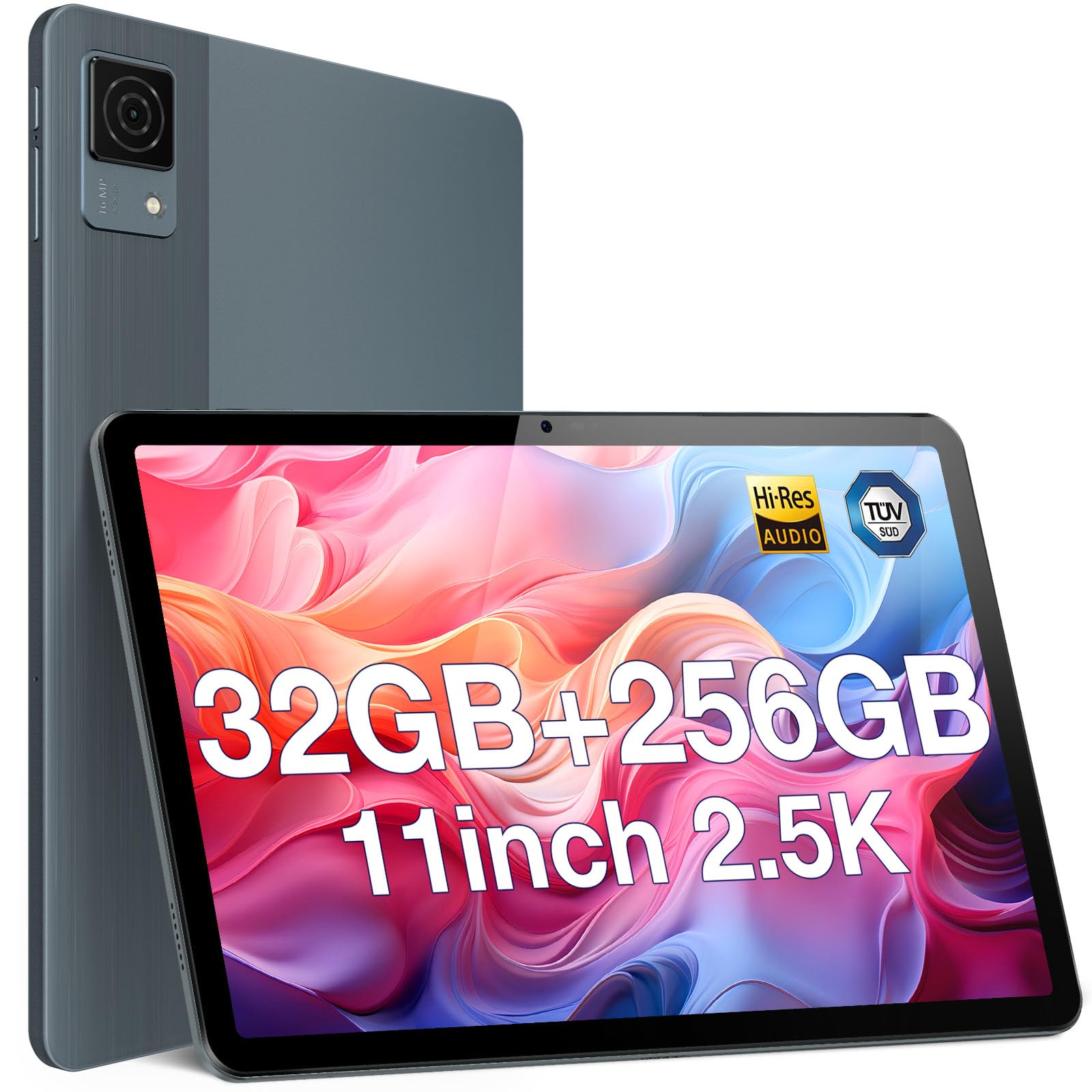 DOOGEE T30 Ultra Tablet 11'' 2.5K – Android 13, Helio G99, 32GB RAM + 256GB ROM, Batteria 8580mAh, Dual SIM 4G, Nero - 5