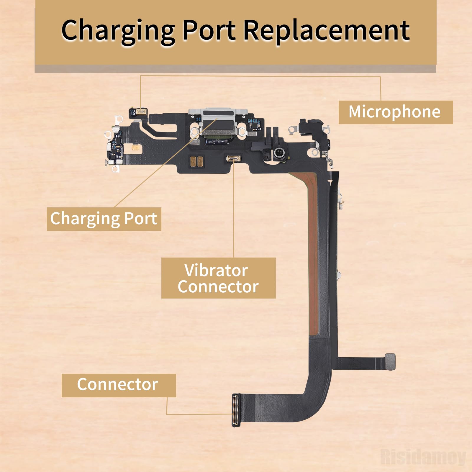 Amazon.com: Risidamoy for iPhone 13 PRO MAX Charging Port