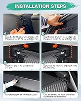 Vista 176 de Powerty Cubierta de Carga para Accesorios Kia Sportage 2023-2025 2026, Textura de Lona Cubierta Retráctil para Maletero Trasero de Carga de Equipaje