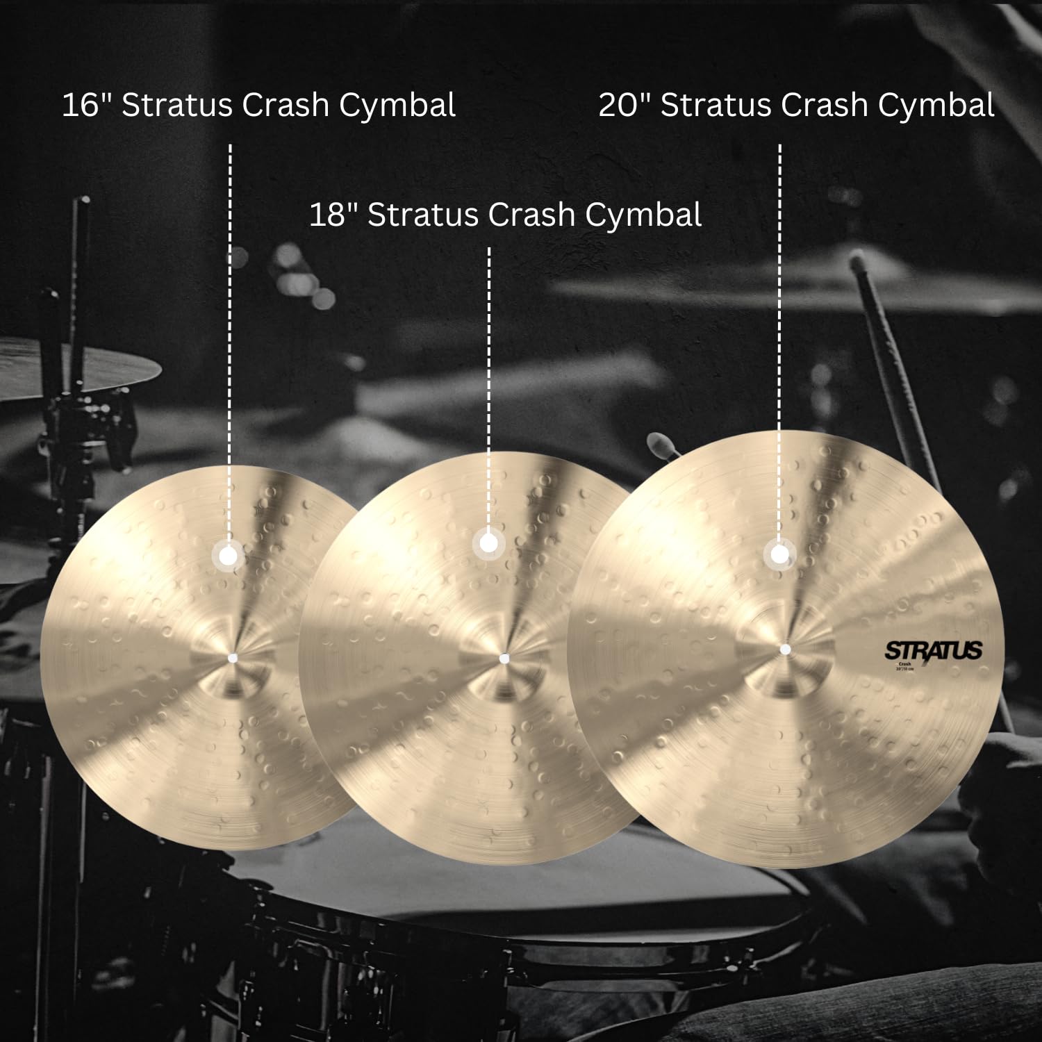 Sabian Stratus Crash Cymbale 18"