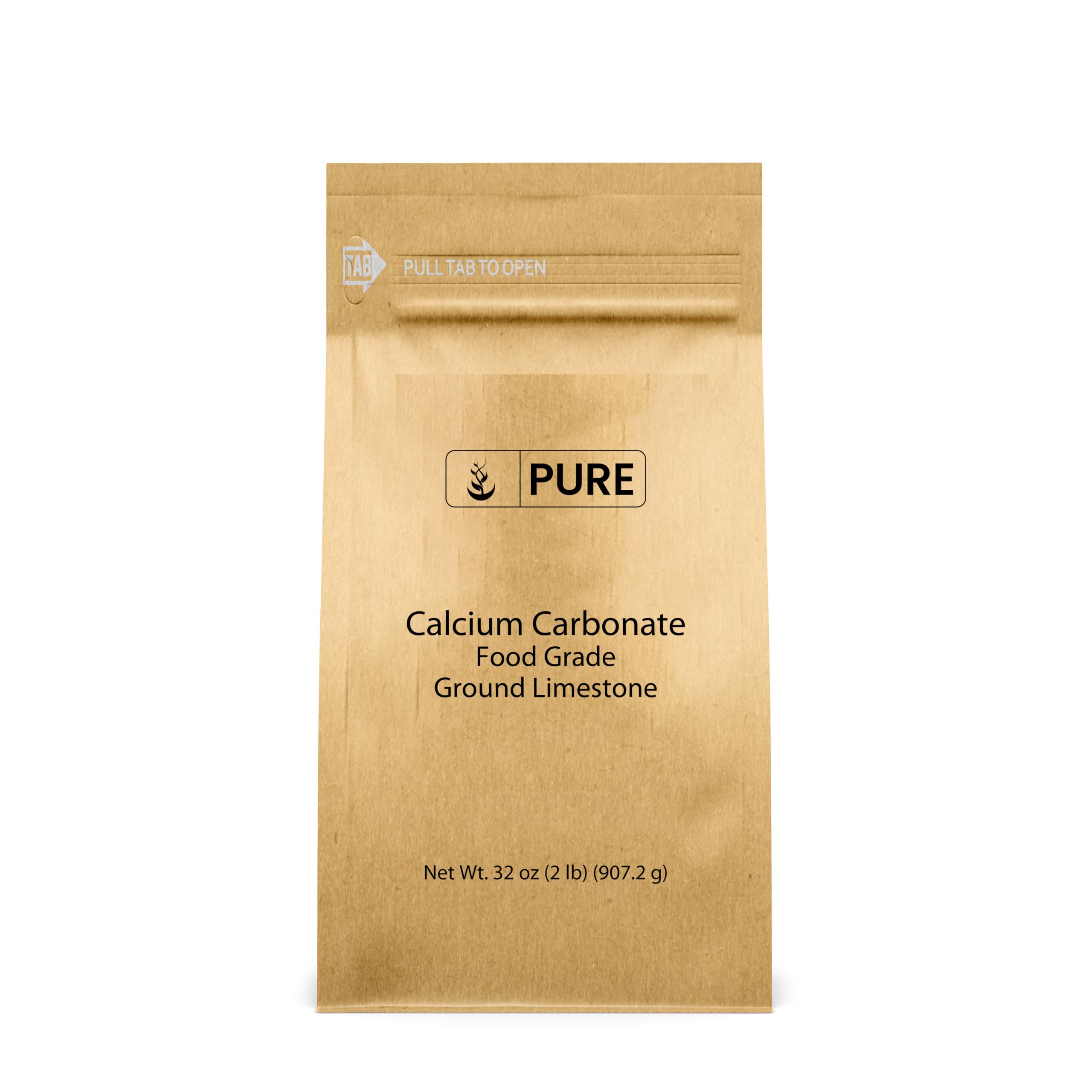 Pure Original Ingredients, Calcium Carbonate, 2 Lb 32 Ounce (Pack of 1)