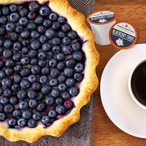 Miniatura 695 de Fresh Roasted Coffee, Peaberry de Tanzania, tostado ligero, Kosher, compatible con K-Cup, 24 cápsulas