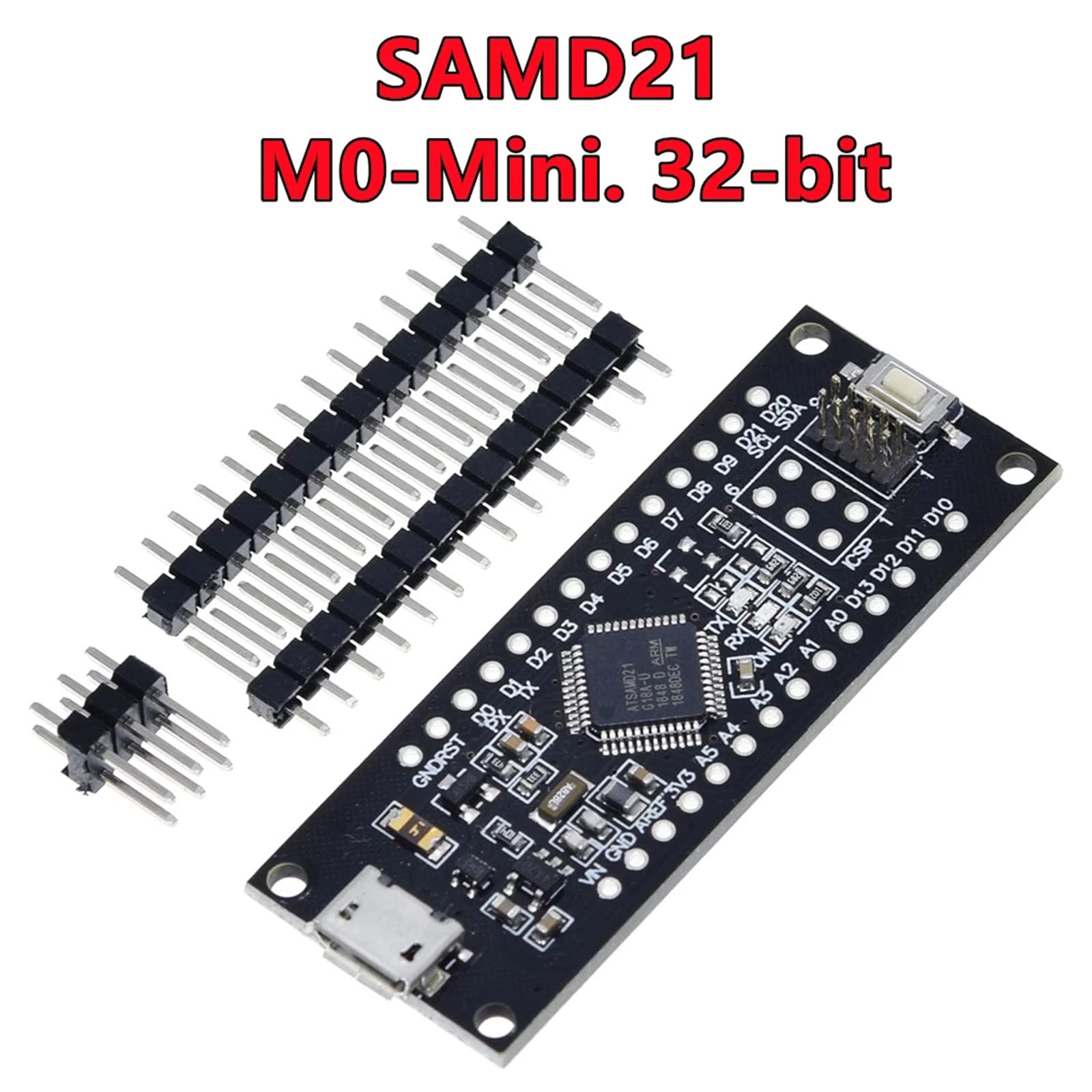 Newwyt SAMD21 M0-Mini Nucleo Arm Cortex M0 a 32 Bit Perni Non saldati per Zero M0 Modulo Mini PCB