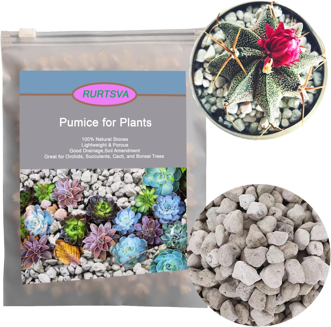 Pumice Stone Grow Media Made in USA for Bonsai