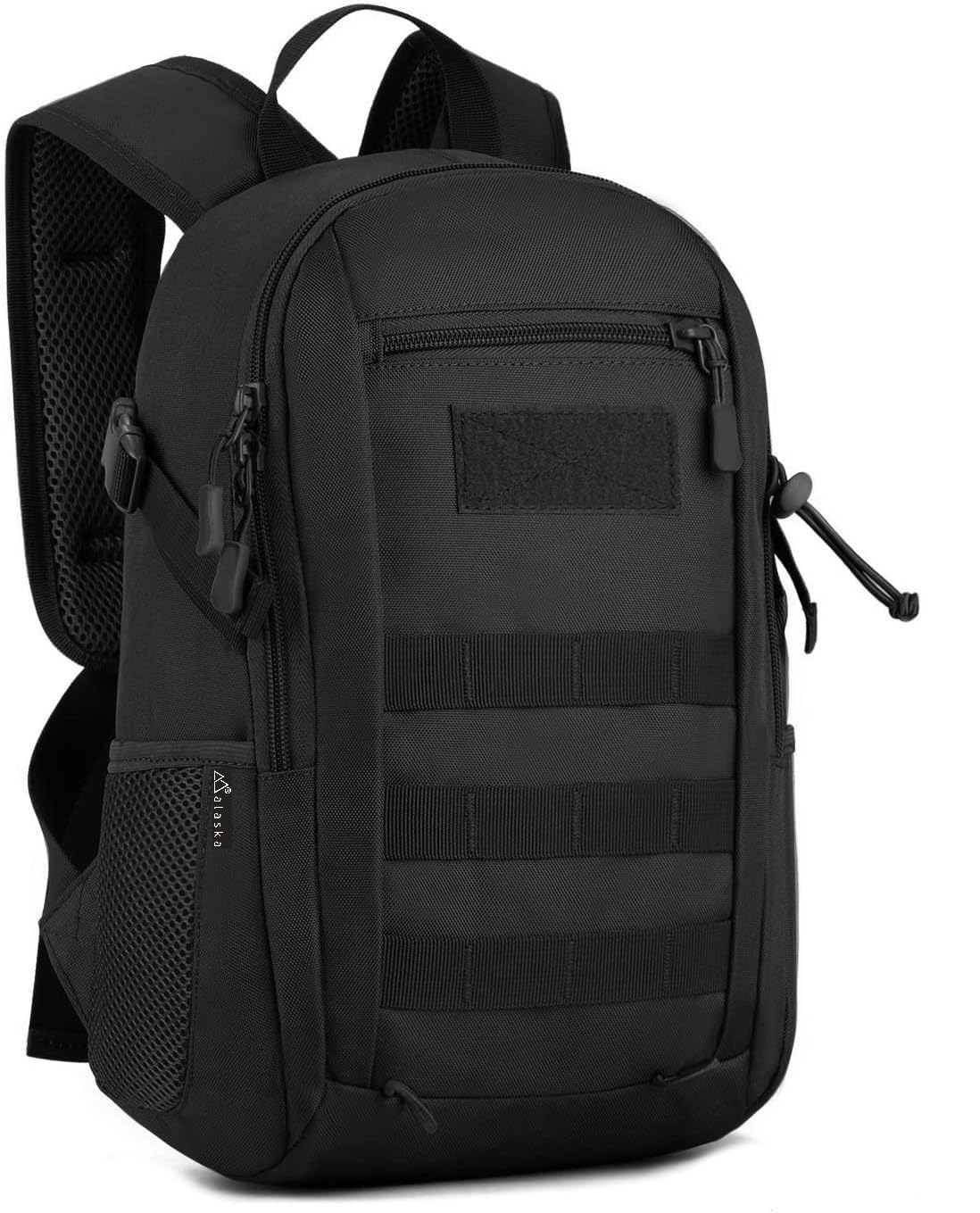 10L Tactical Backpack SMALL Backpack Mini Daypack Military MOLLE Rucksack Tactical Backpack Bag for hiking, Biking Hunting Camping Trekking etc.-image-8