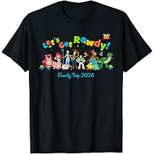 Disney and Pixar's Toy Story Rowdy Family Trip 2026 Vacation T-Shirt