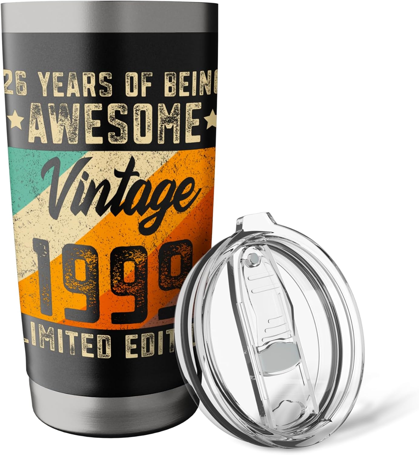 26th birthday boy 26 years old girls 1999 limited edition Stainless Steel Insulated Tumbler image 5