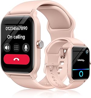 Smart Watch for Women, Fitness Tracker with Heart Rate Blood Oxygen Sleep Monitor(Answer/Make Call), 1.95" Touch Screen smartwatches for Android iPhone iOS with Alexa Built-in, IP68 Waterproof
