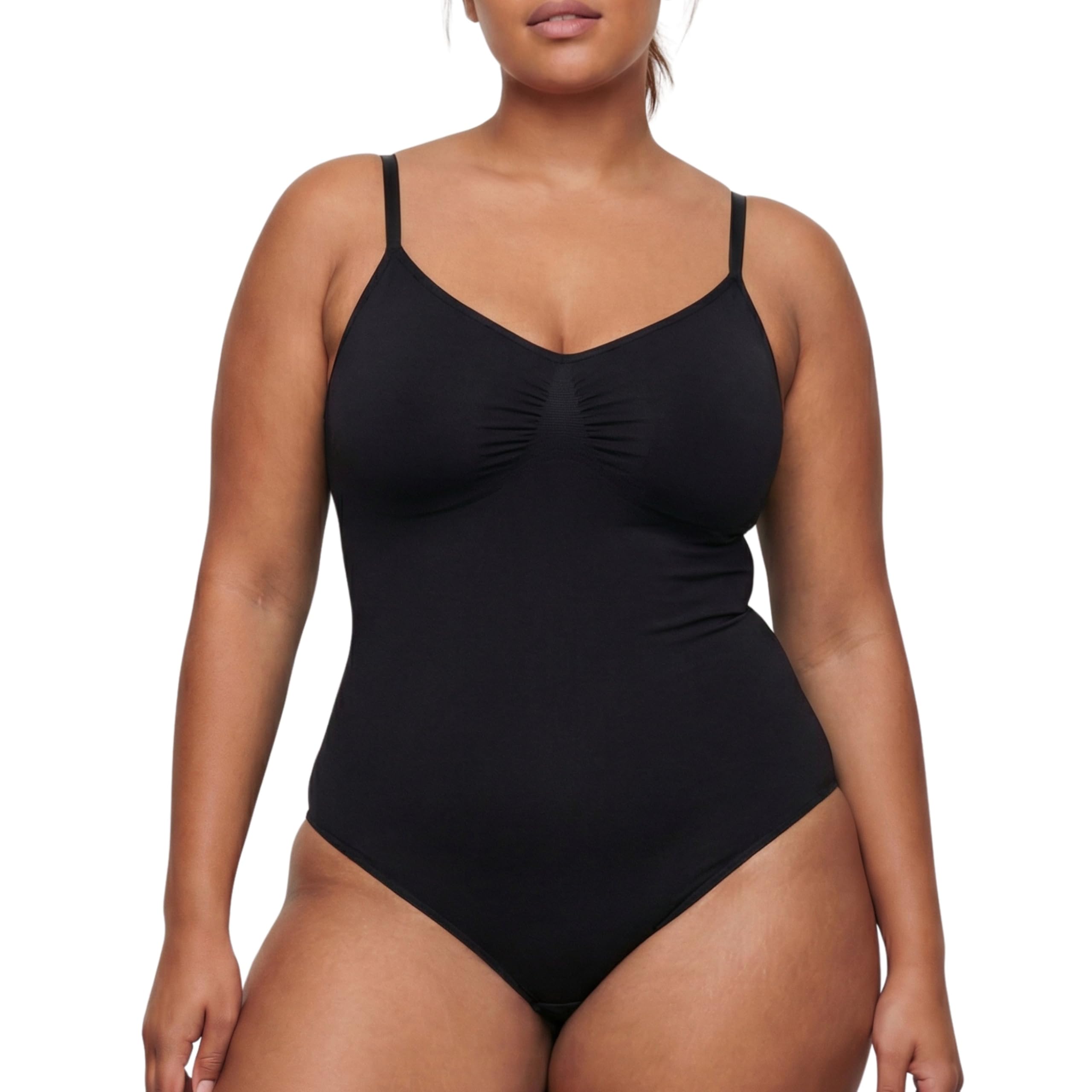 EvenLina Sculpting Shapewear Bodysuit for Women – Seamless Tummy Control Compression with Breathable Comfort - Women's Shapewear for a Flattering Silhouette - Perfect Body shaper - Medium - Noir