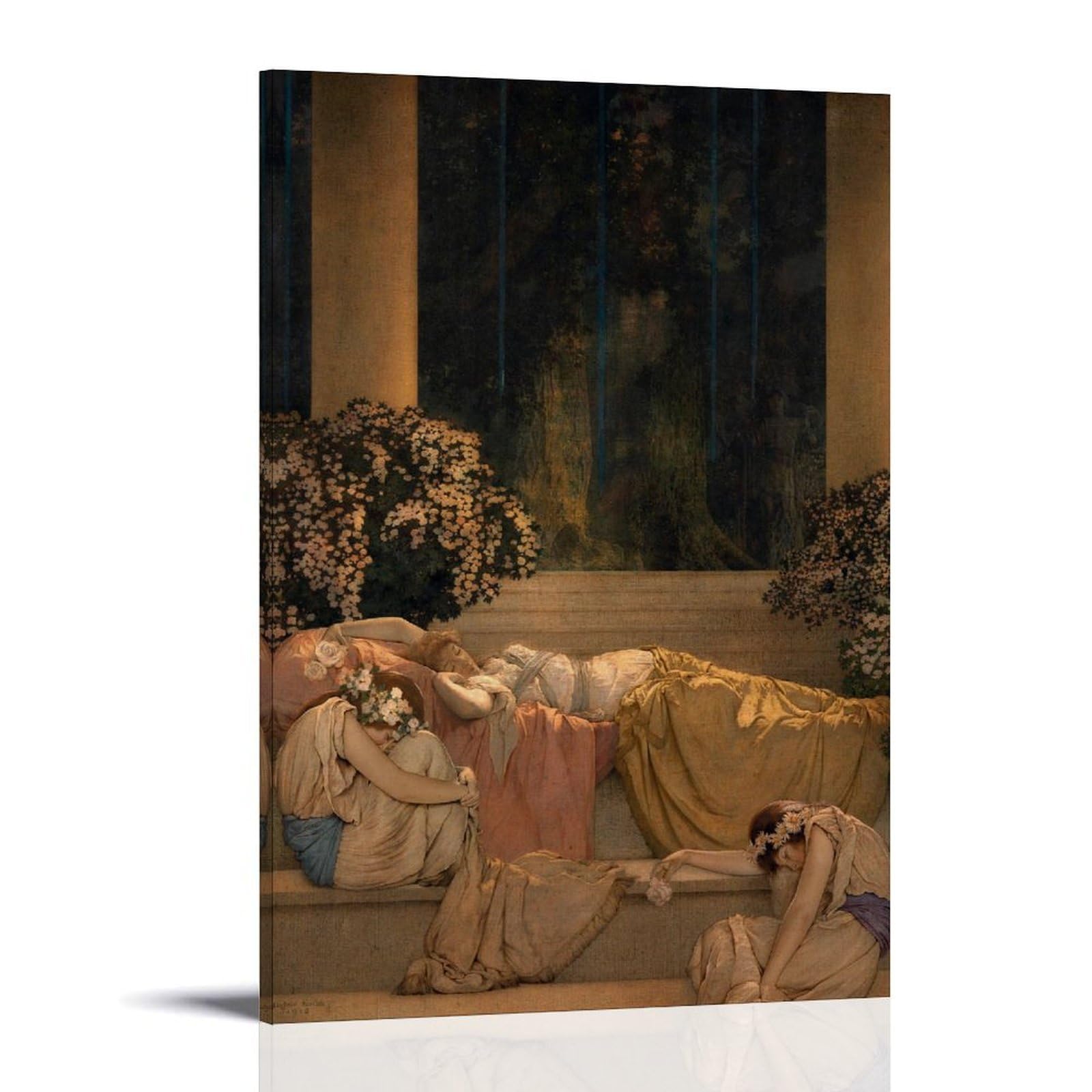 Affiche Art Nouveau Maxfield Parrish 1912 La Belle Au Bois Dormant Toile Décorative - 8