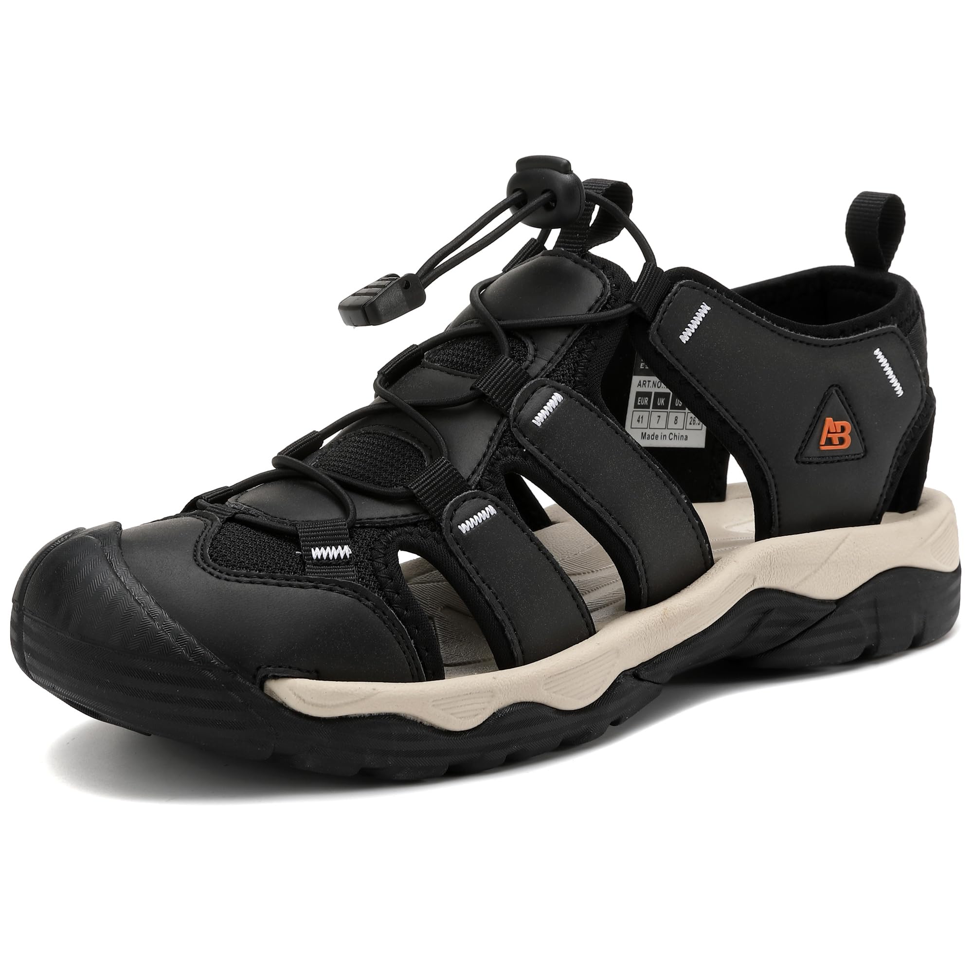 AX BOXING Sandales Hommes été Sandales Randonnée Homme Extérieur Marche Trekking Sportives Taille 41-45 EU