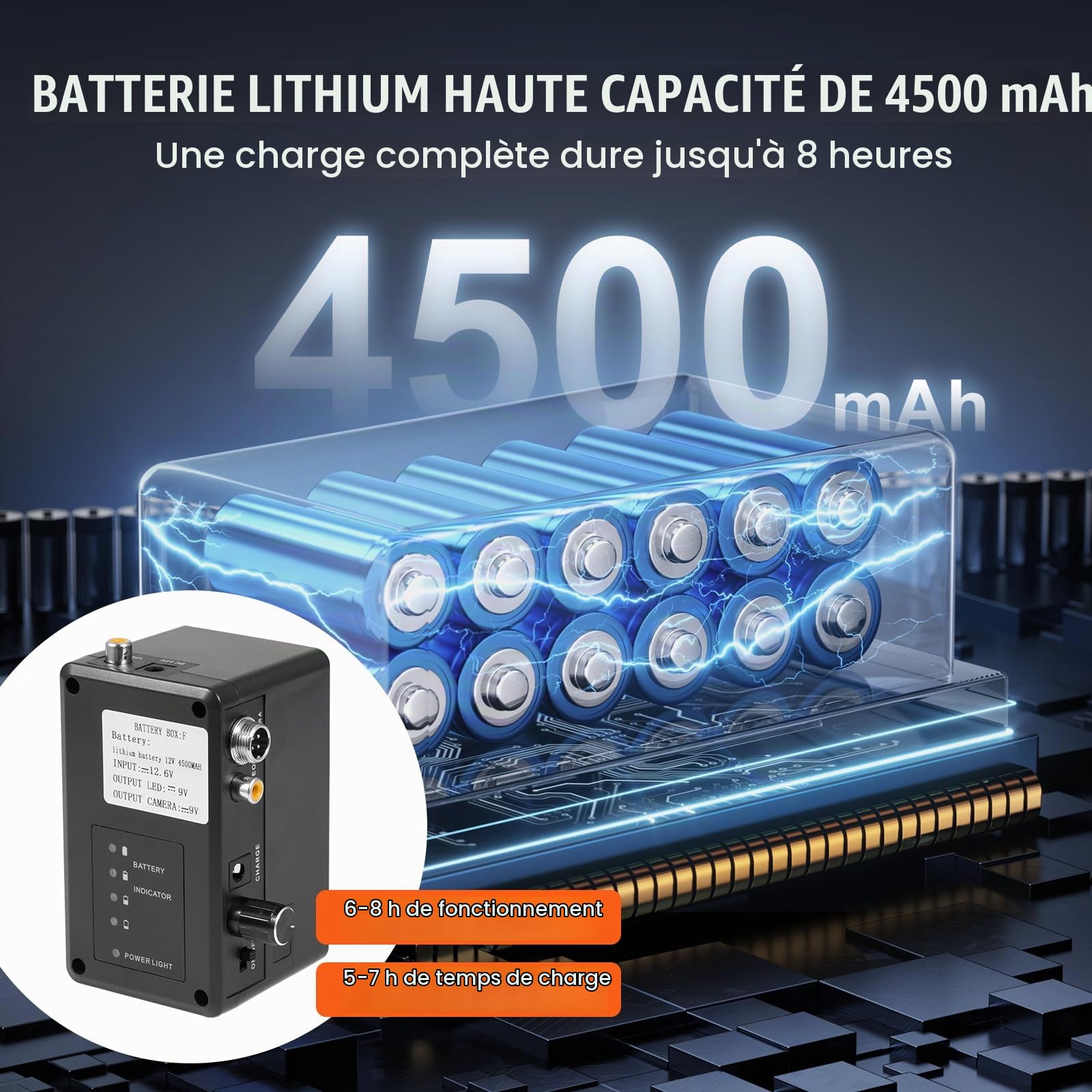 VEVOR Caméra Inspection Canalisation 30 m Endoscope Drain Auto-nivellement avec Écran 9'' 1080P, Zoom 36X, Étanche IP68, Lumière 12 LED, Carte SD 32 Go, pour Conduit, Égout, Plomberie, Tuyaux, Maison