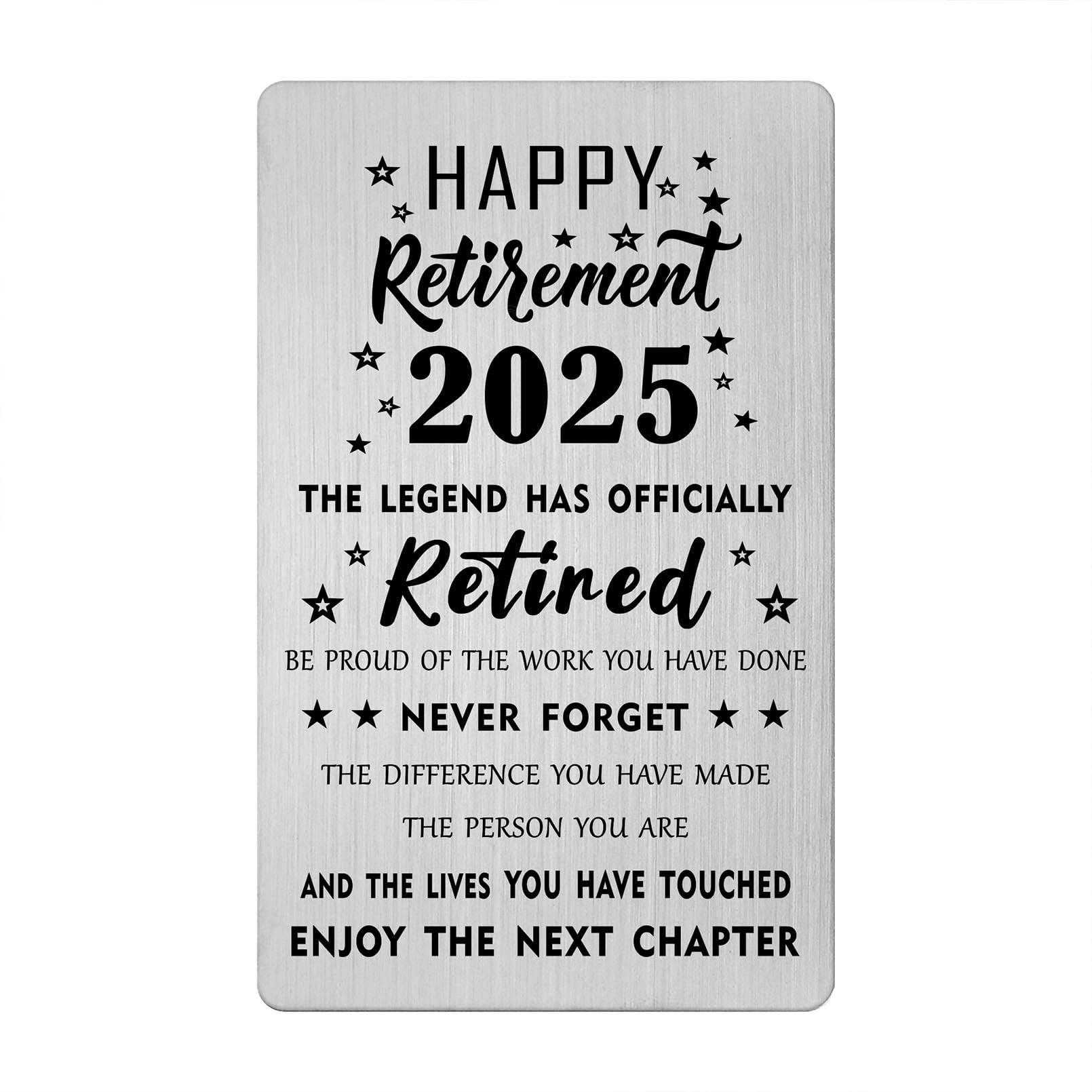 Amazon.com : Gezxin Retirement Card 2025 - the Legend has