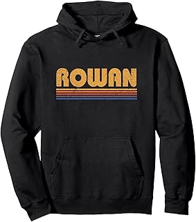 Rowan Retro Style Vintage Pullover Hoodie