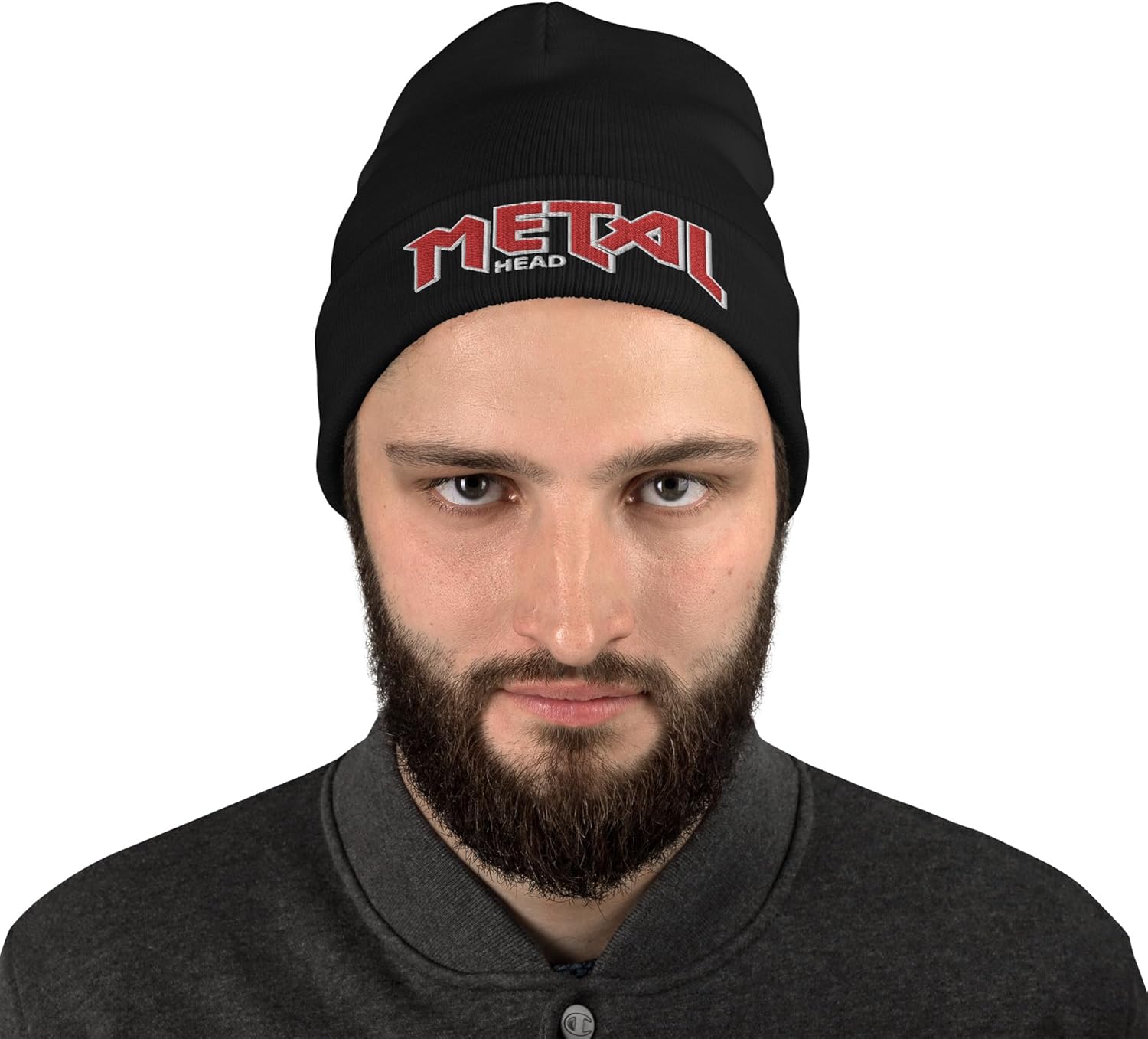 Metal Head Heavy Metal Band Concert Fan Beanie Hat Winter Cap
