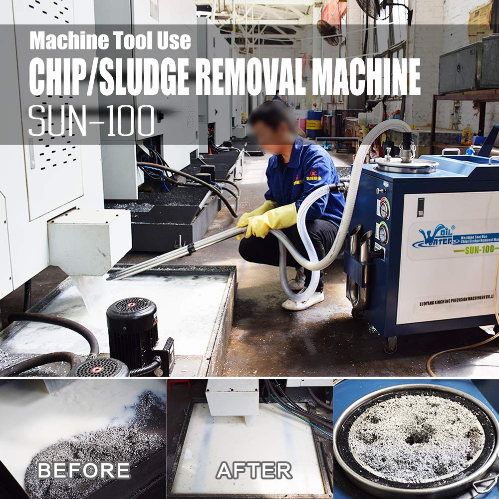 Buy Sun 100 Chip/Sludge Removal Machine Coolant Disposal System for