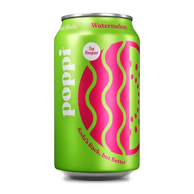 Poppi Soda Prebiotic Wtrmelon 12 fl oz