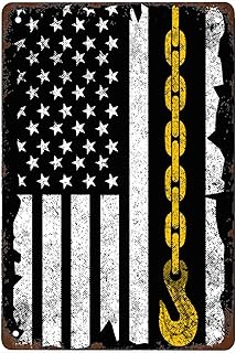 Trucking Driver Vintage Bathroom Decoration