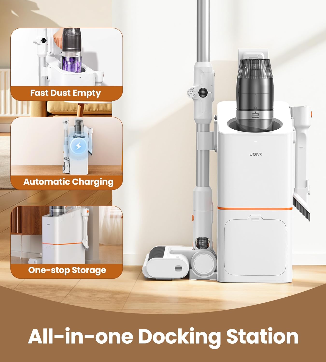 JONR VC08 Pro All-in-one Docking Station