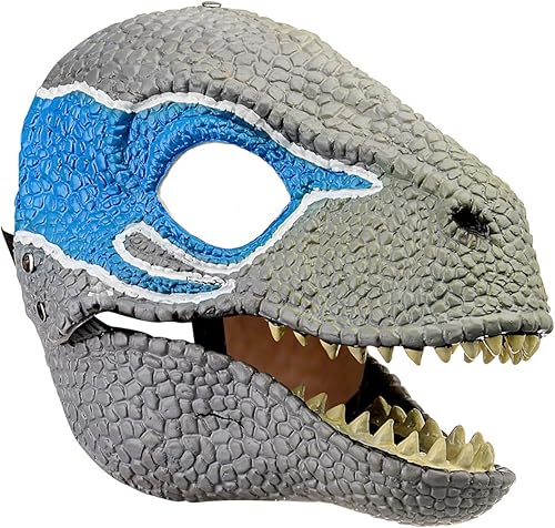Máscara de dinosaurio para la cabeza, para fiesta de Halloween, látex de animales T-Rex, máscara de cabeza de dinosaurio, máscara de fiesta de