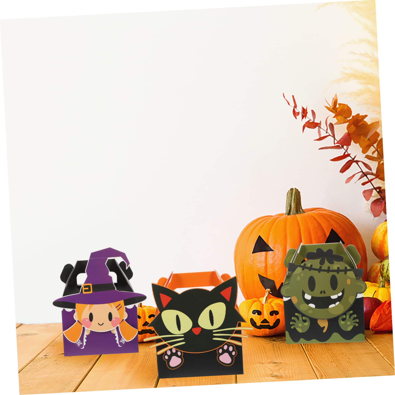 Ciieeo 72 Stk Halloween-Süßigkeiten-Box Festival-Süßigkeiten-Container Halloween-Dekorationen süßigkeiten box halloween snacks süßwaren box dekorativer Süßigkeitenbehälter Geschenkangebot