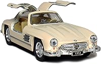 Vista 3 de KiNSMART - 1954 Mercedes-Benz 300 SL Coupe 5 "Escala 136 Die Cast Metal Modelo Classic Super Car Toy