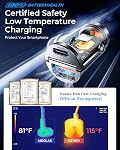 90W USB C Chargeur de voiture, [Super Mini Métaux] USB C Chargeur de voiture Adaptateur de charge rapide PD+QC3.0 Dual Port MRGLAS Type C Éclairage de cigarette pour voiture USB Chargeur compatible iPhone 17 16 15 Pro Max Air iPad Samsung