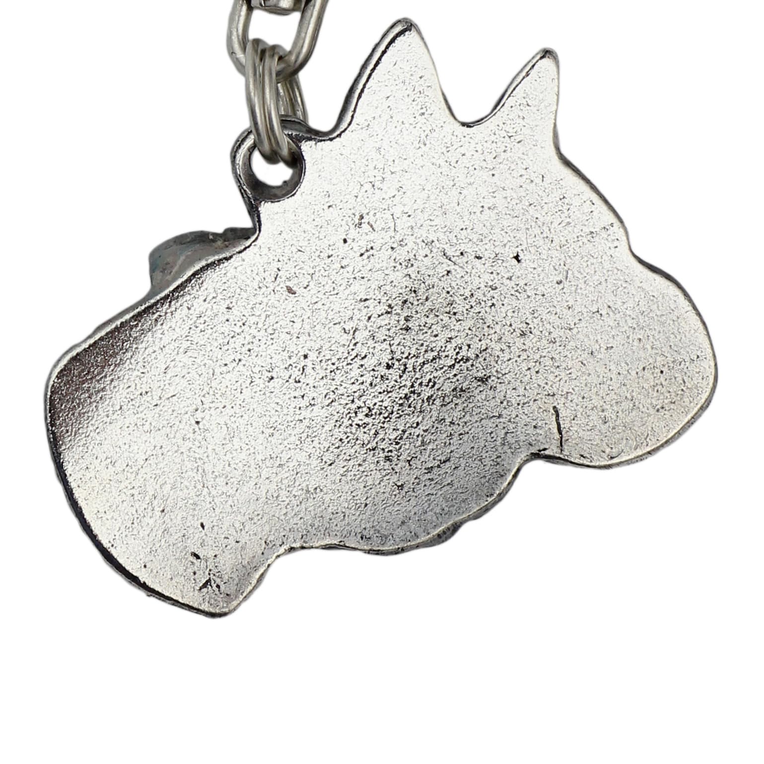 Art-Dog Hundekopf-Halskette auf Lederband - ArtDog Kollektion Hunde Halskette - Silberne Ketten mit Hundebildern - Schmuck mit Hunderassen