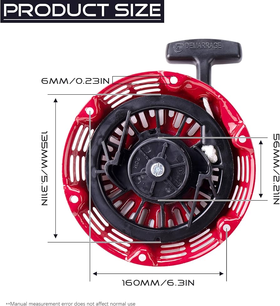 える1 Amazon.com: OTOHANS AUTOMOTIVE Recoil Starter with Start Cup