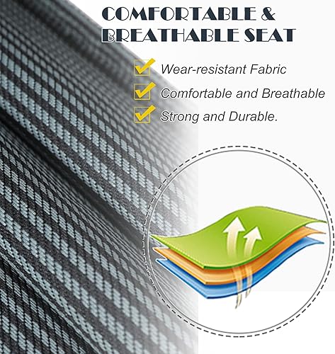 Miniatura 5 de ABORON Cama de invitados plegable resistente para adultos, capacidad de 500 libras, cuna extra portátil con doble capa 1215D, ideal para estancias