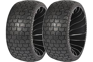 MARASTAR No Flat Lawn Mower Tires - 15x6.00-6