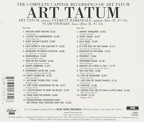 Miniatura 2 de Complete Capitol Recordings of Art Tatum