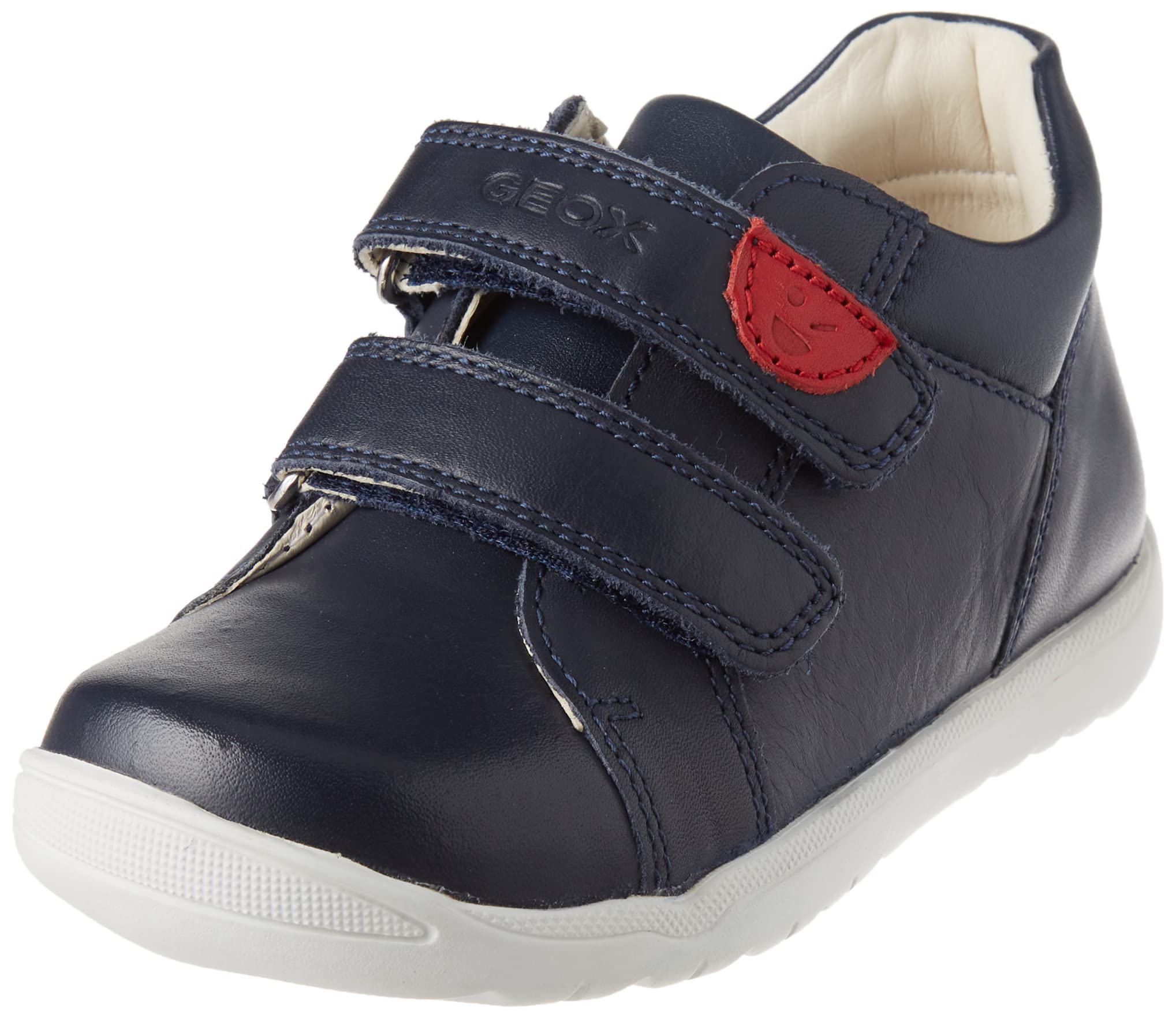 Geox B Macchia Boy First Walker Shoe, Navy, 7.5 UK Child