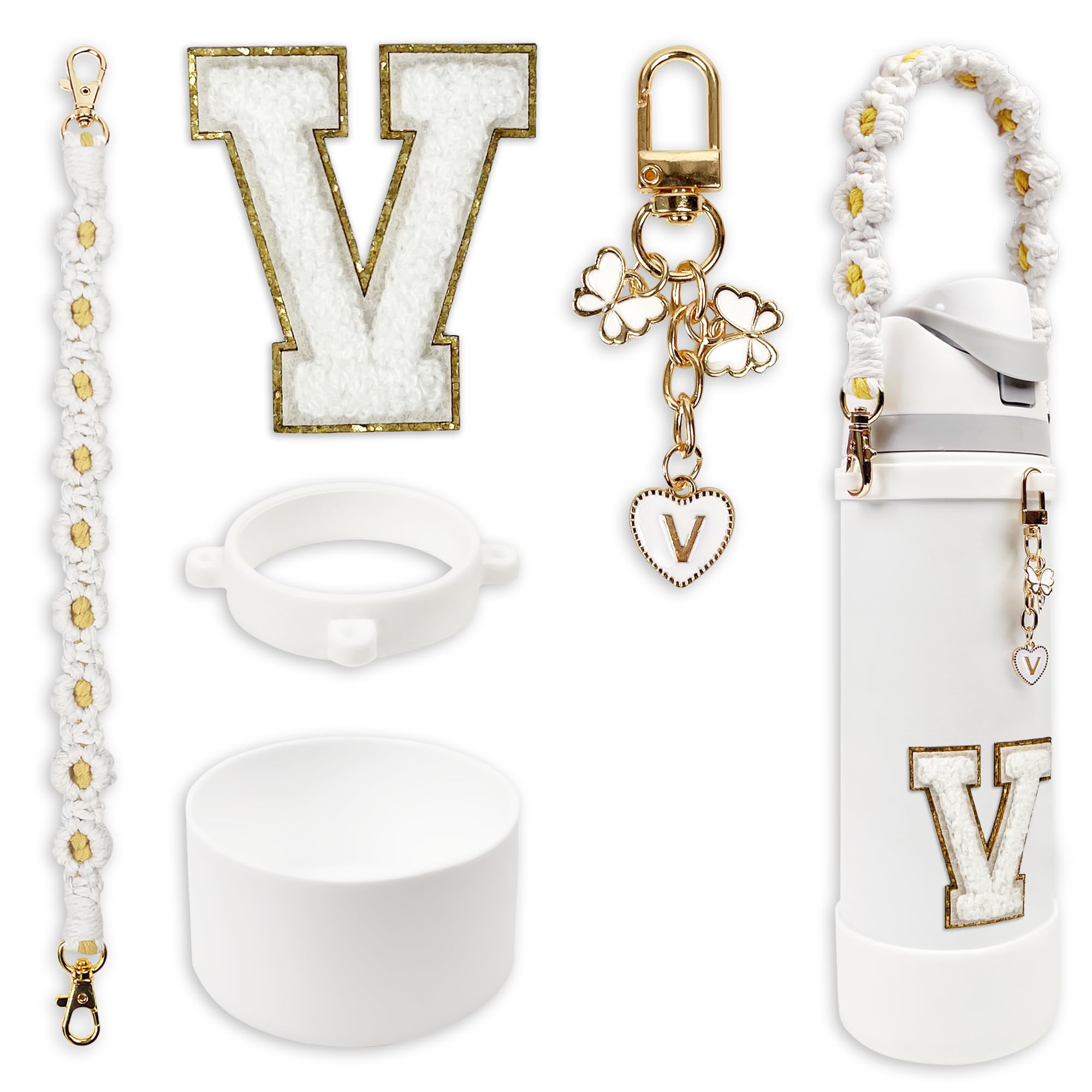 Silicone Boot & Strap Set For Owala 40 Oz - Monogram Accessories For FreeSip & Tumblers - View #4