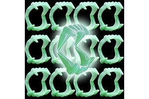 The Dreidel Company Glow-in-the-Dark Vampire Teeth for Kids